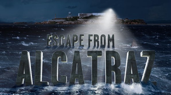 Escape from Alcatraz – побег из Алькатраза, фильм. Иллюстрация к статье о происхождении английского слова escape.